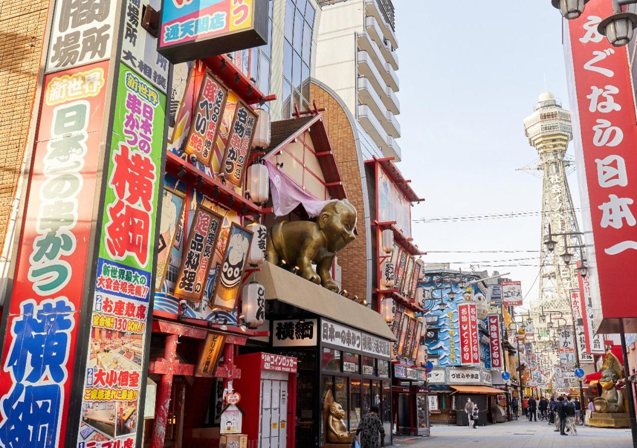Apa Hotel Nambaminami Ebisucho Eki Shinsekai Osaka Ngoại thất bức ảnh